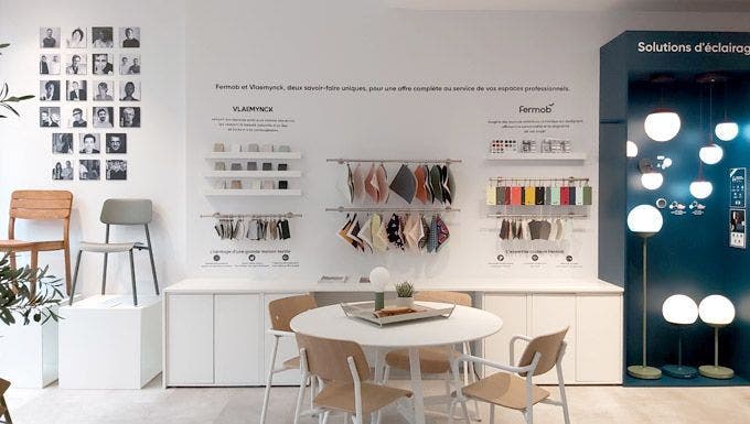 Nouveau Showroom Contract - Fermob & Vlaemynck - Paris 12ème