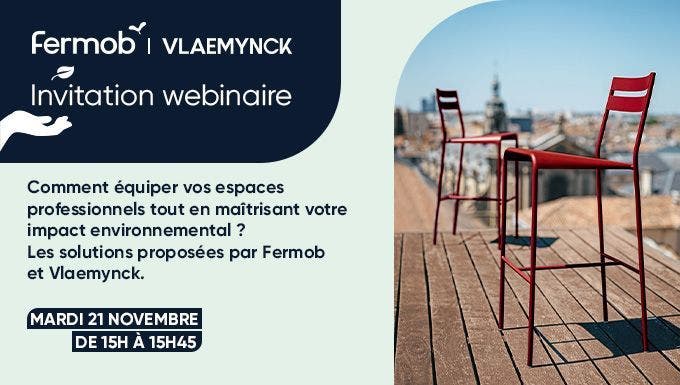 Webinaire - Mardi 21 novembre 2023 - Nos solutions responsables et durables