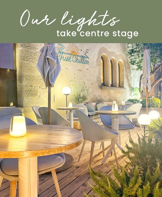 Our lights take centre stage